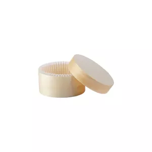 Wood Box M Caissette et Couvercle 15cl Ø82 x h40mm passe au four jusqu a 200 degrés Bois/Papier PET